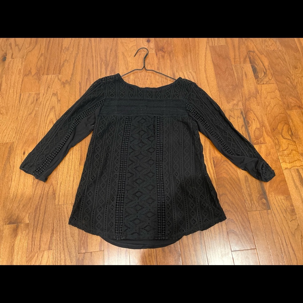 Lucky Brand 3/4 length sleeve shirt